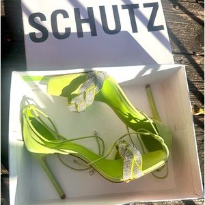 SCHUTZ Alissa Heel Sandals Sz 9,5